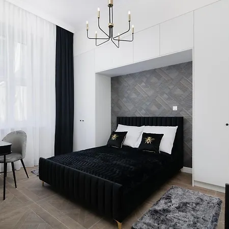 公寓 Easy Rent- Art Deco Premium Spokojna 10, Centrum, 24h Check-in 卢布林